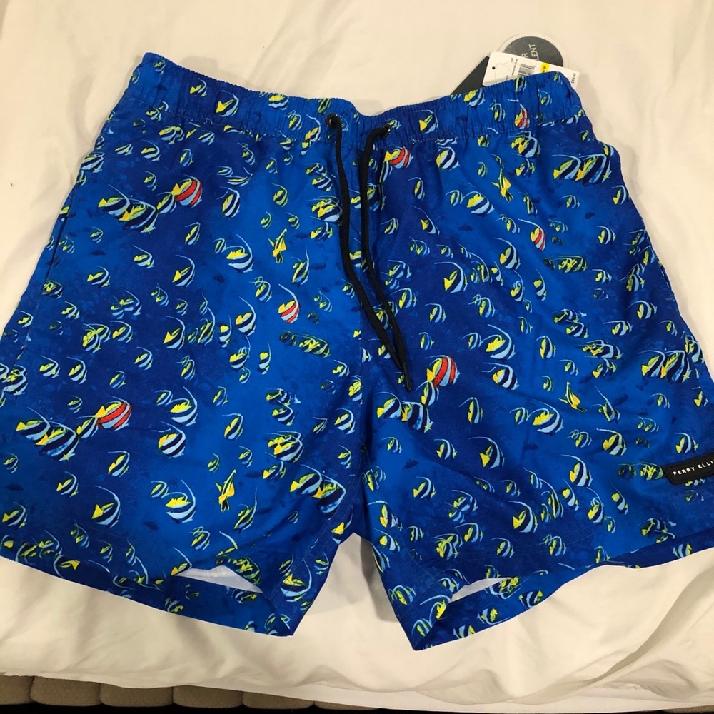 Perry Ellis swim trunks